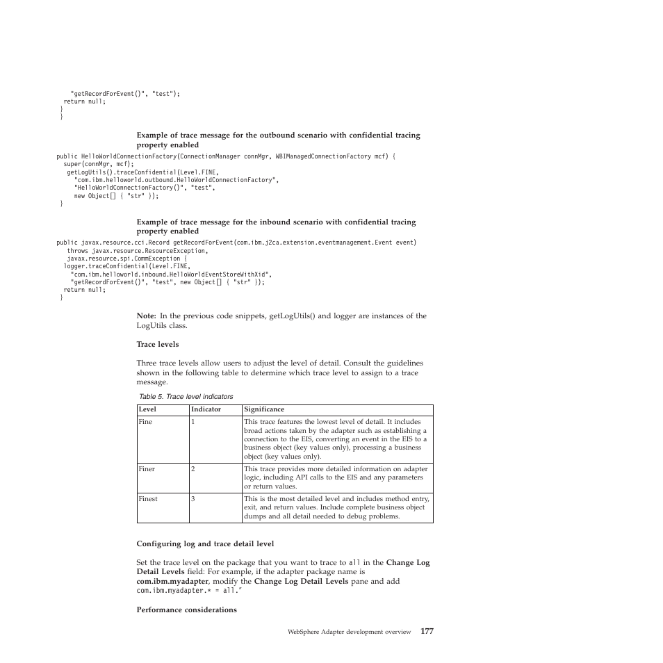 IBM WebSphere Adapters User Manual | Page 183 / 226