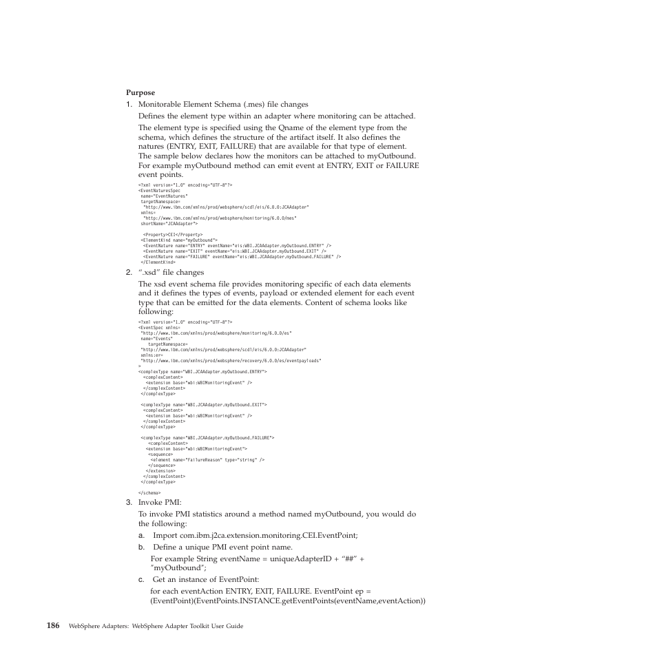 IBM WebSphere Adapters User Manual | Page 192 / 226
