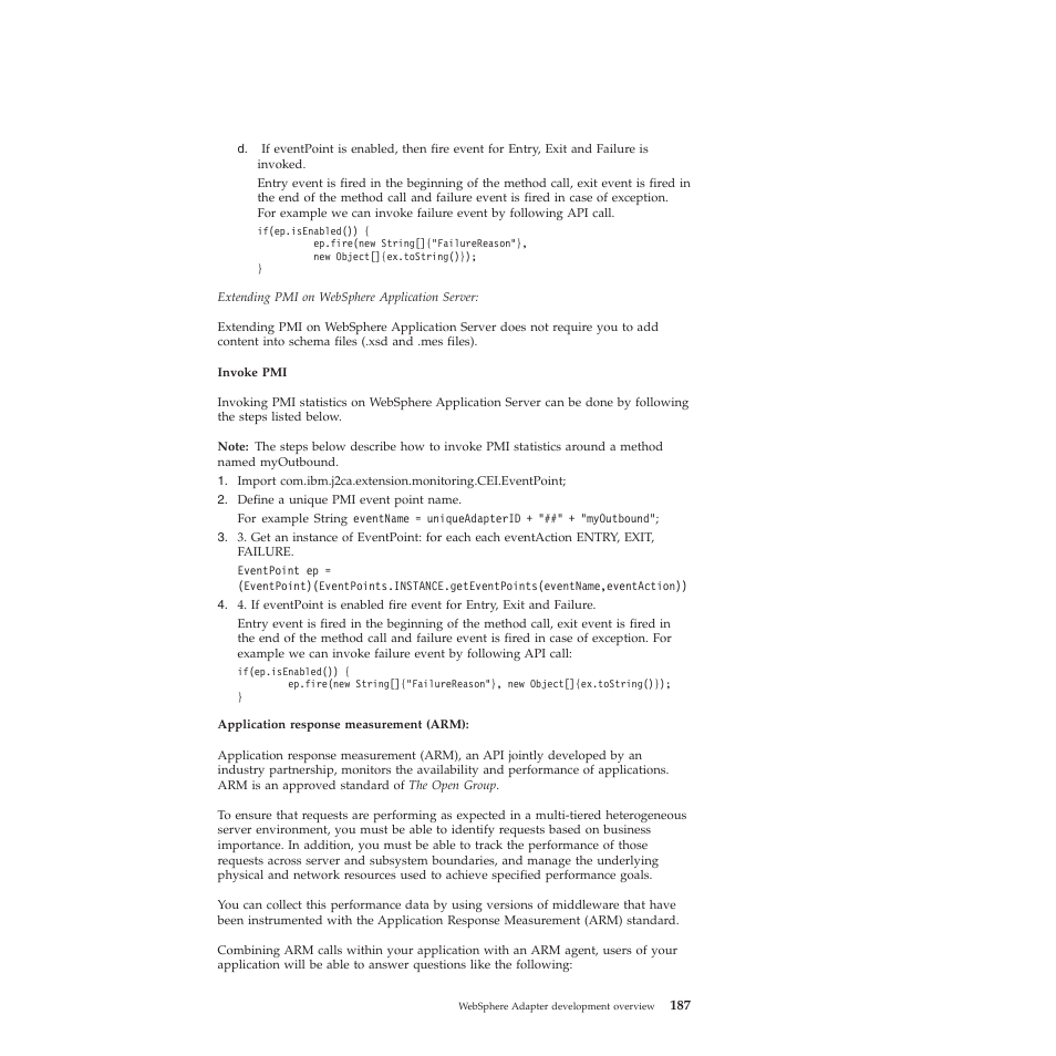 IBM WebSphere Adapters User Manual | Page 193 / 226