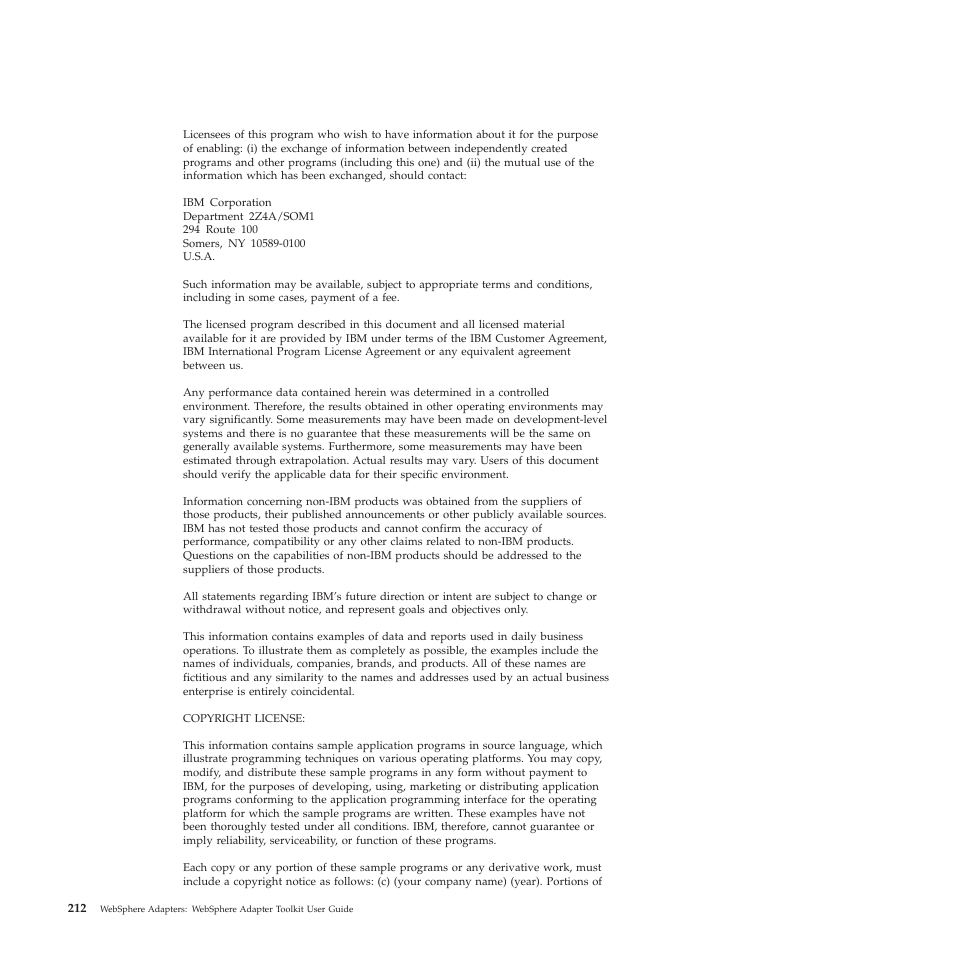 IBM WebSphere Adapters User Manual | Page 218 / 226