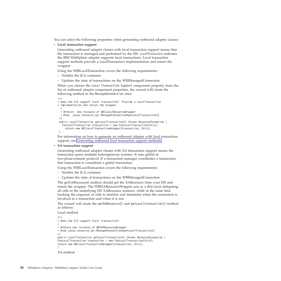 IBM WebSphere Adapters User Manual | Page 42 / 226