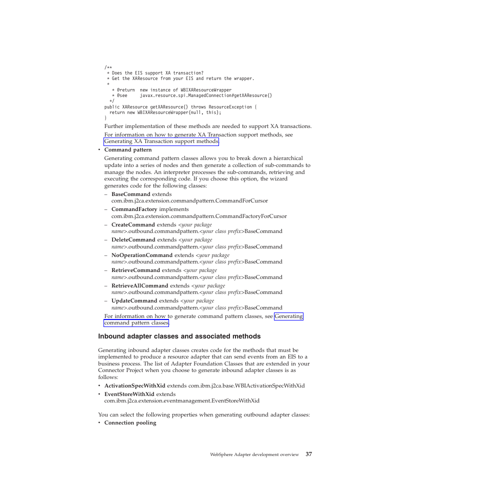 IBM WebSphere Adapters User Manual | Page 43 / 226