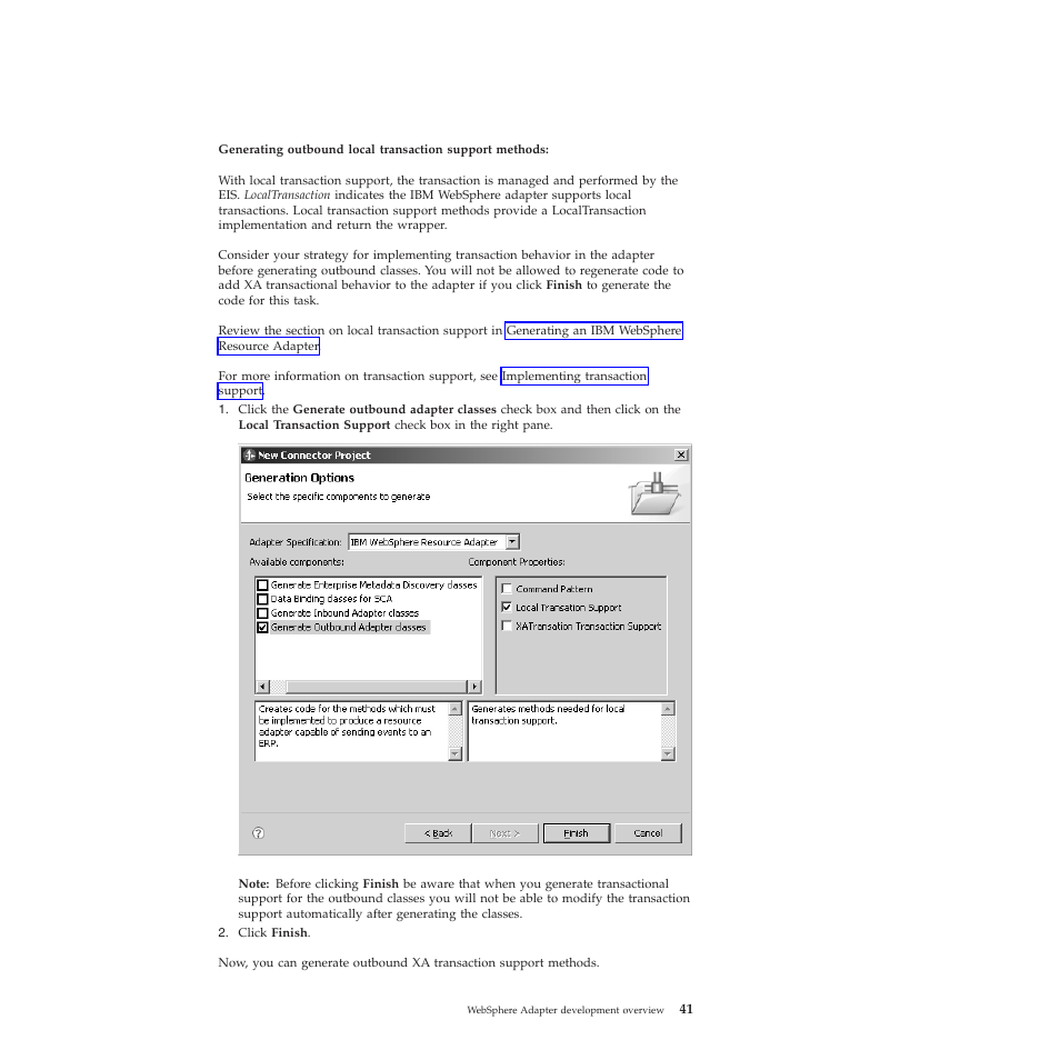 IBM WebSphere Adapters User Manual | Page 47 / 226