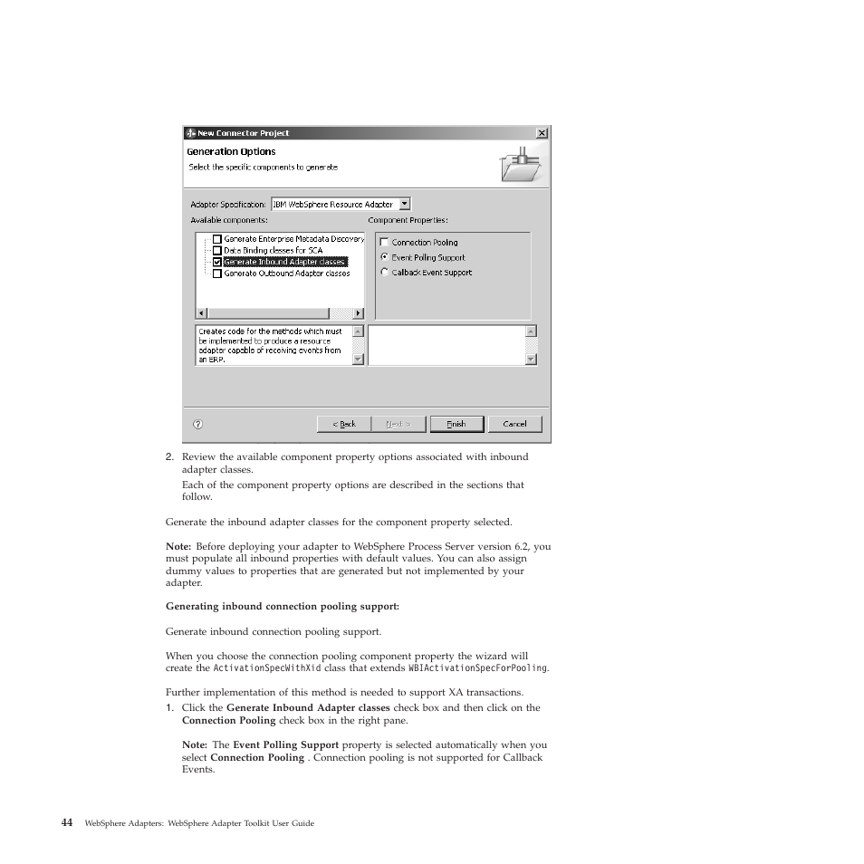 IBM WebSphere Adapters User Manual | Page 50 / 226