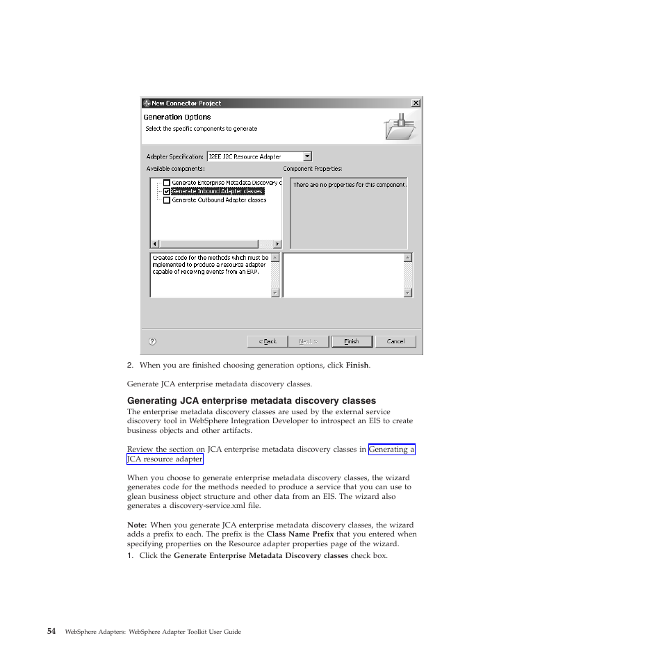 IBM WebSphere Adapters User Manual | Page 60 / 226