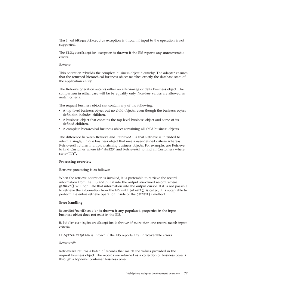 IBM WebSphere Adapters User Manual | Page 83 / 226