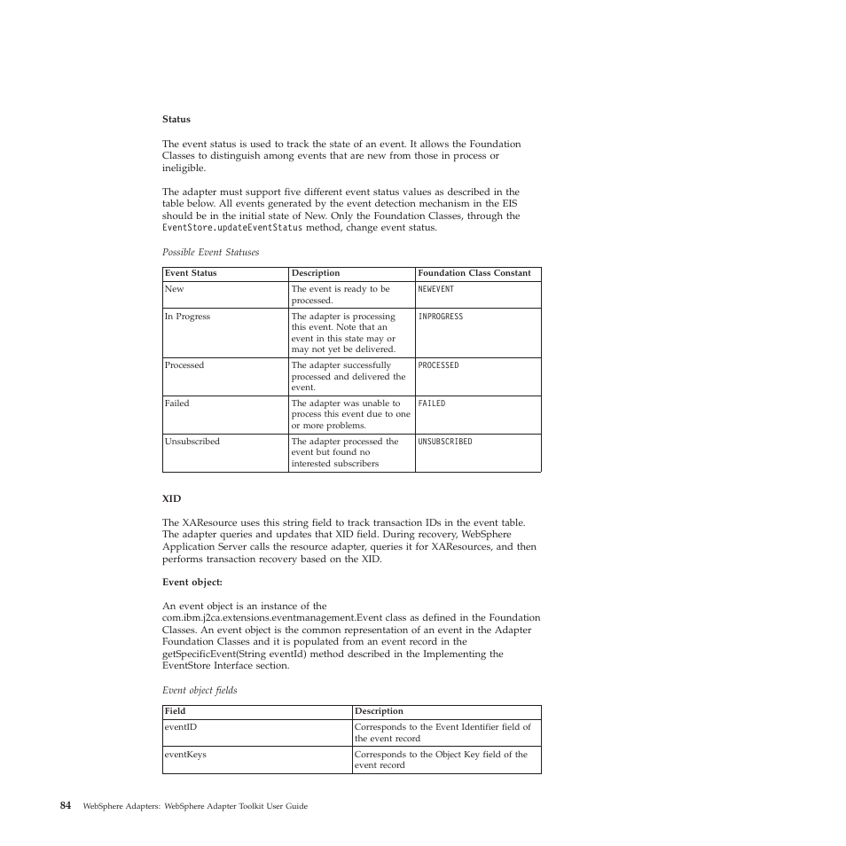 IBM WebSphere Adapters User Manual | Page 90 / 226