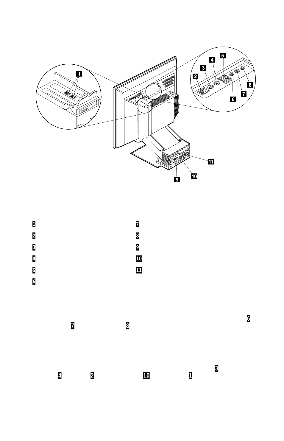 Other connectors, Audio connectors | IBM 6274 User Manual | Page 23 / 96