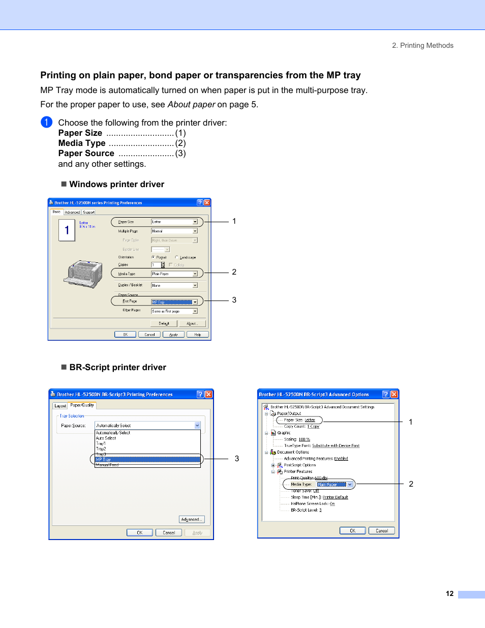 IBM HL-5250DN User Manual | Page 20 / 139