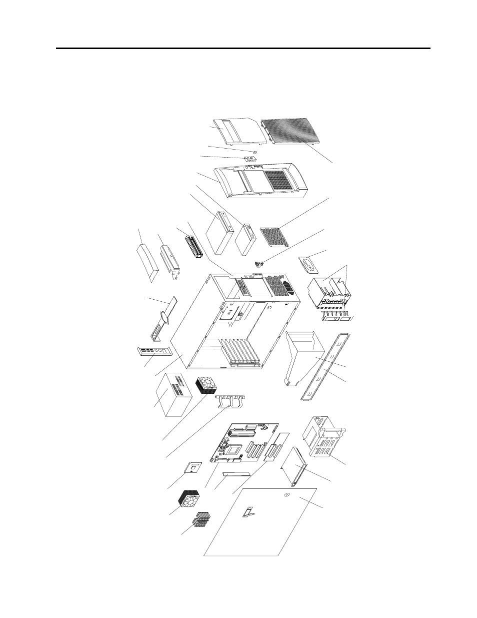 Parts listing | IBM x Series 200 User Manual | Page 109 / 152