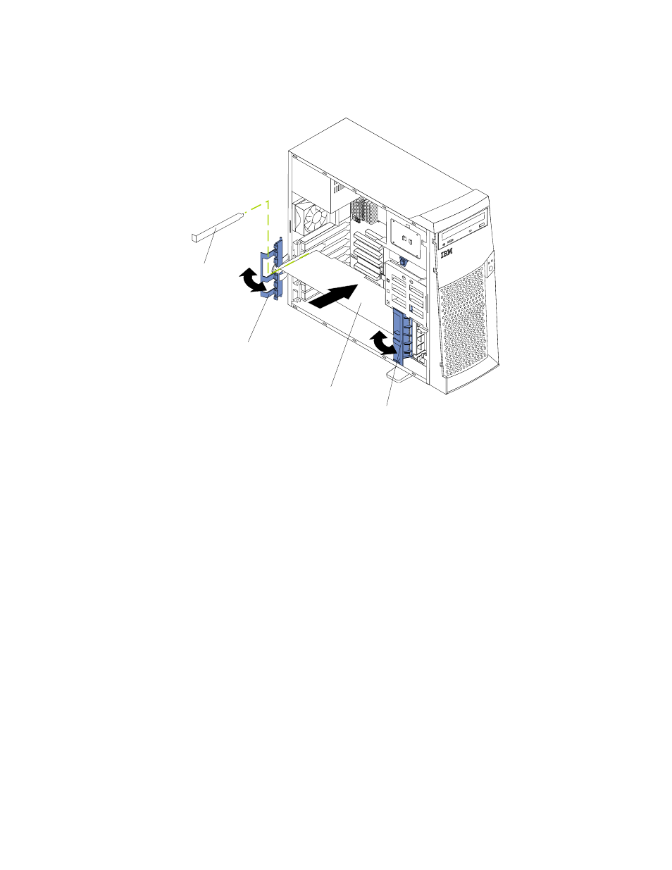 Installing an adapter | IBM x Series 200 User Manual | Page 53 / 152
