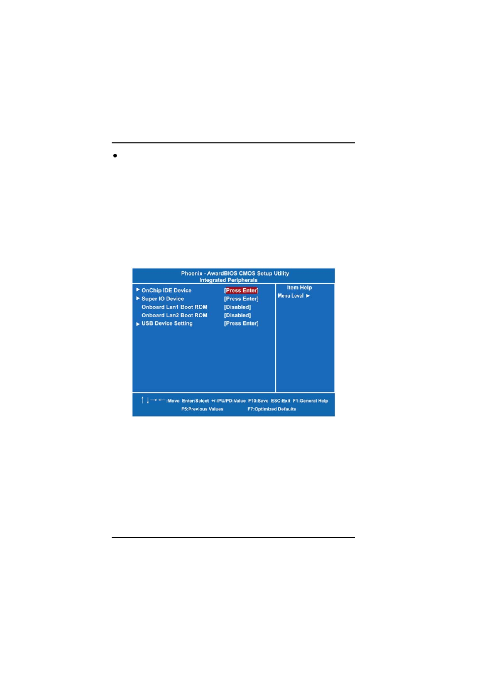 8 integrated peripherals | IBM PANEL1173-841 User Manual | Page 50 / 80
