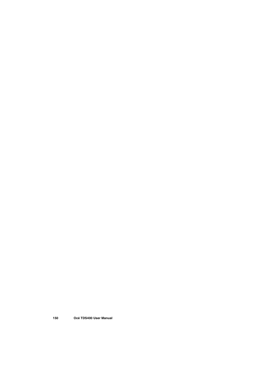 IBM Oce TDS400 User Manual | Page 150 / 239