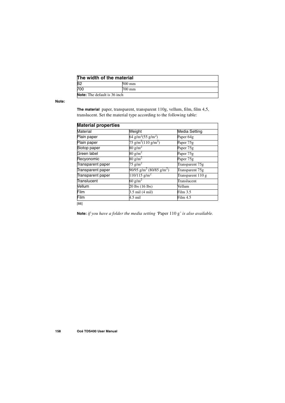 IBM Oce TDS400 User Manual | Page 158 / 239