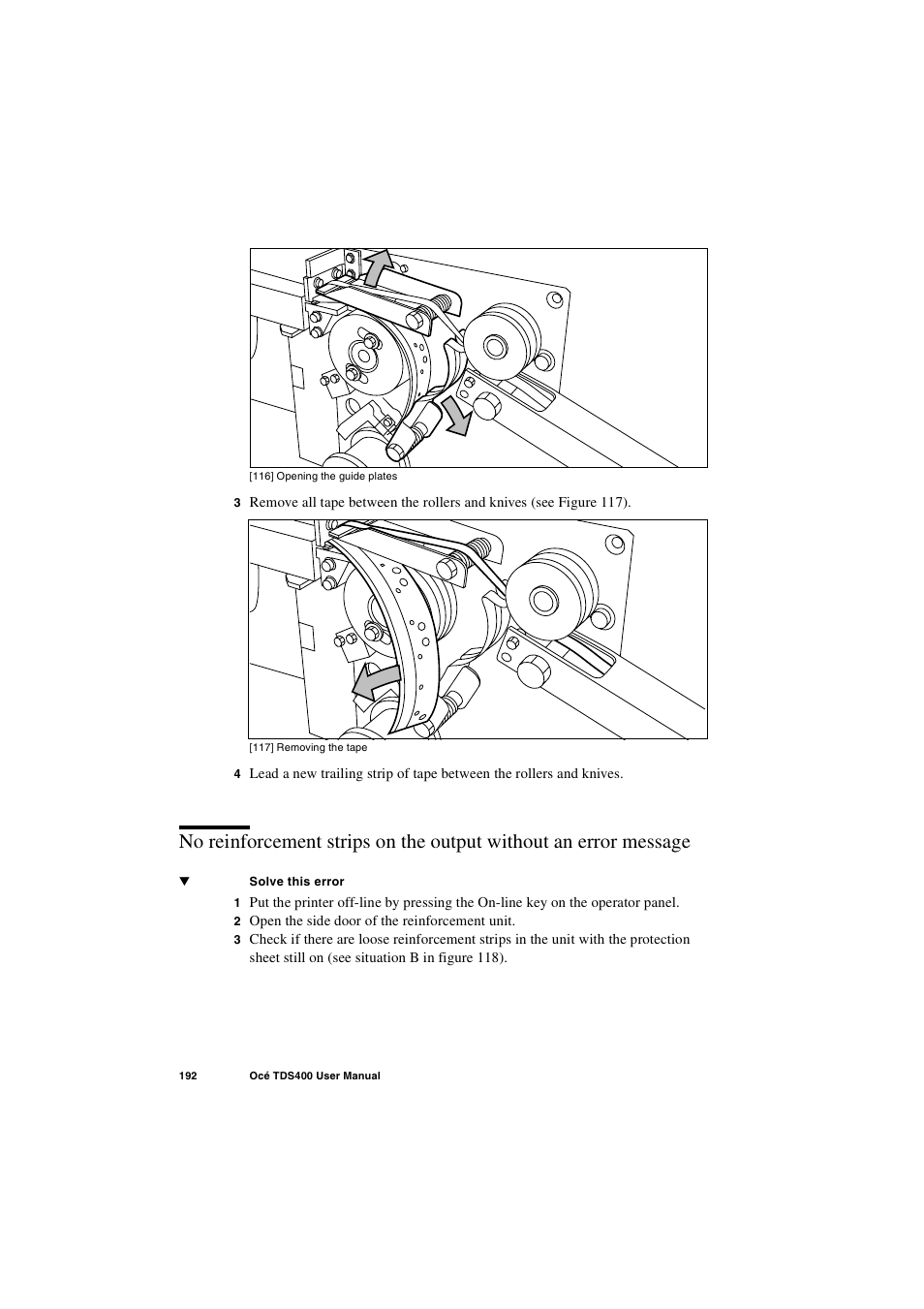 IBM Oce TDS400 User Manual | Page 192 / 239