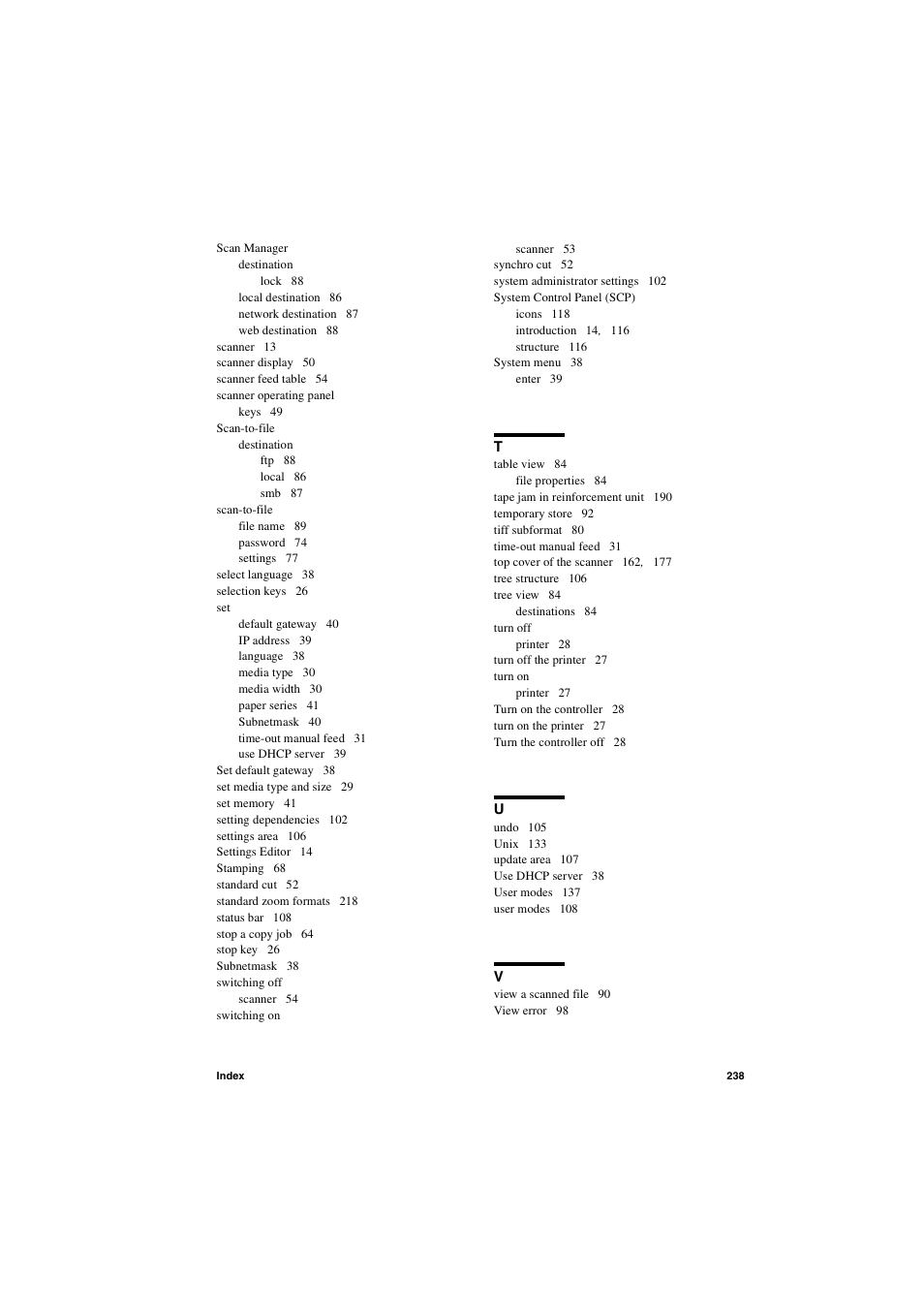 IBM Oce TDS400 User Manual | Page 238 / 239