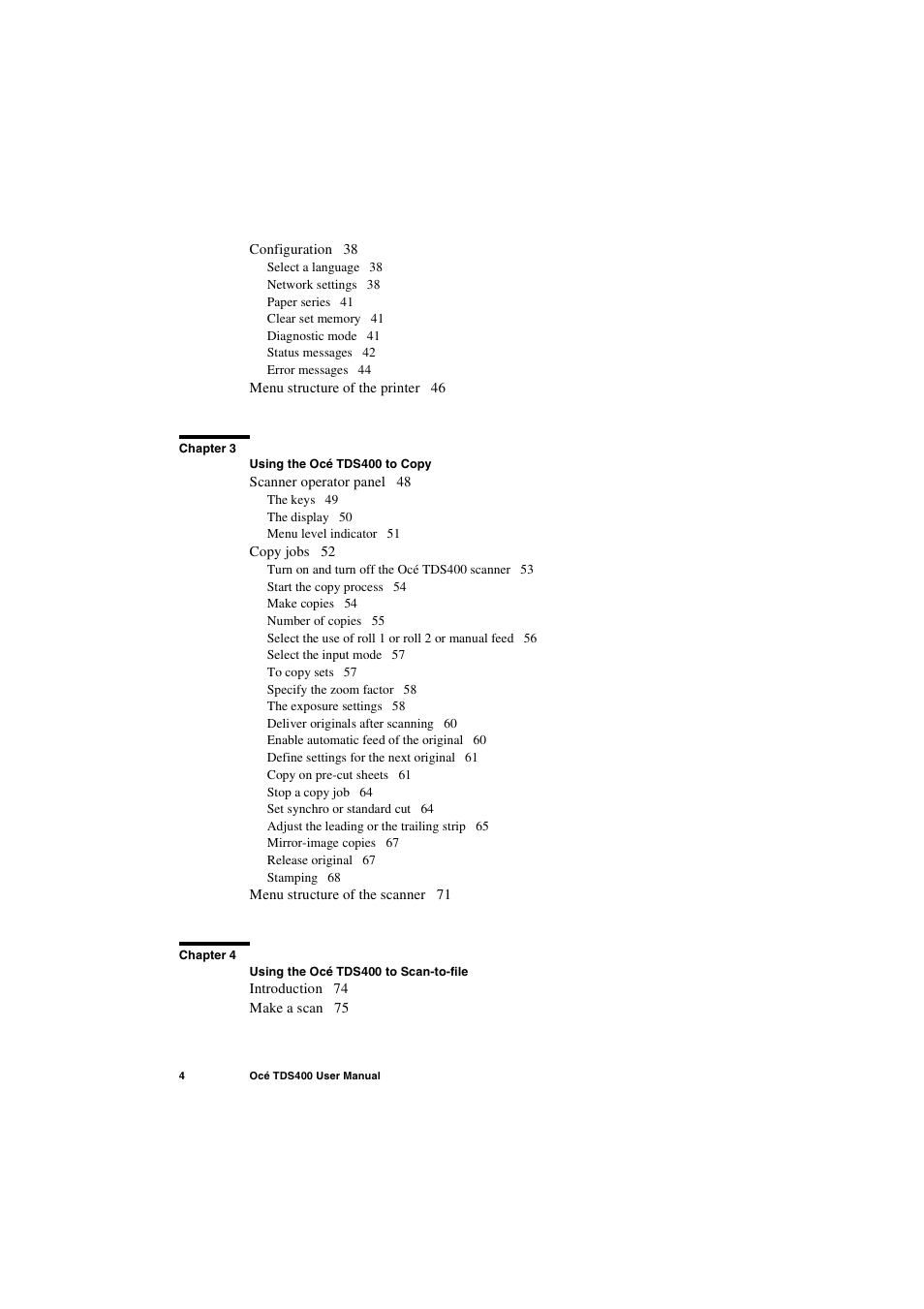 IBM Oce TDS400 User Manual | Page 4 / 239