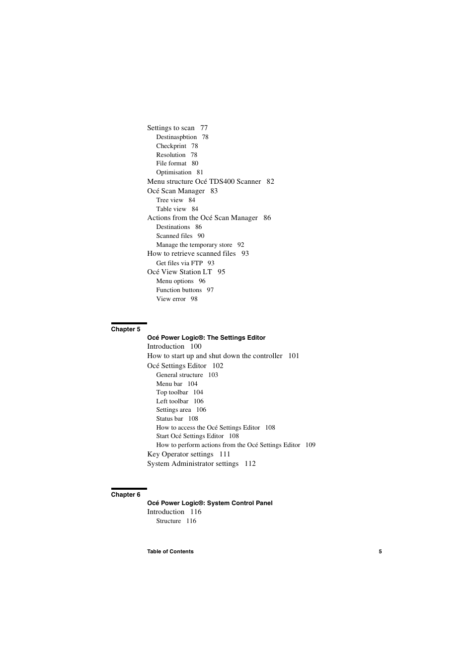 IBM Oce TDS400 User Manual | Page 5 / 239