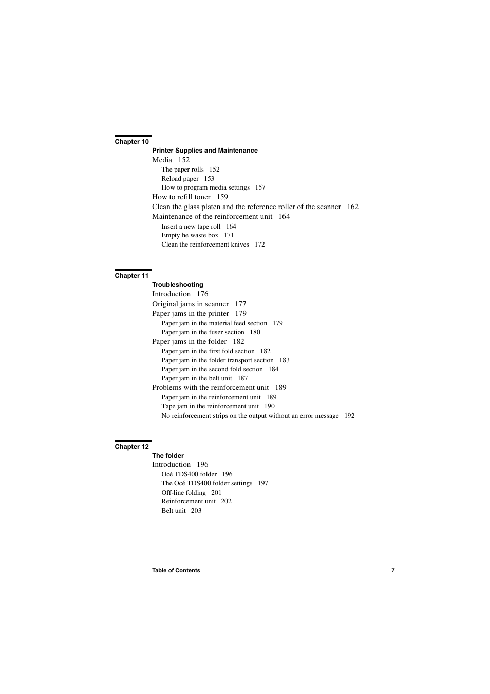 IBM Oce TDS400 User Manual | Page 7 / 239