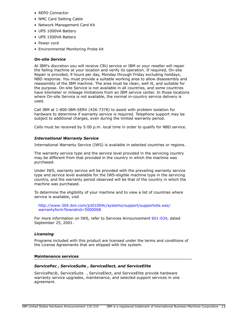 IBM 1500VA User Manual | Page 13 / 20