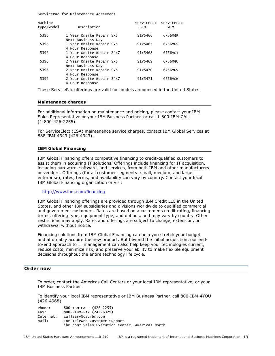 Order now | IBM 1500VA User Manual | Page 19 / 20