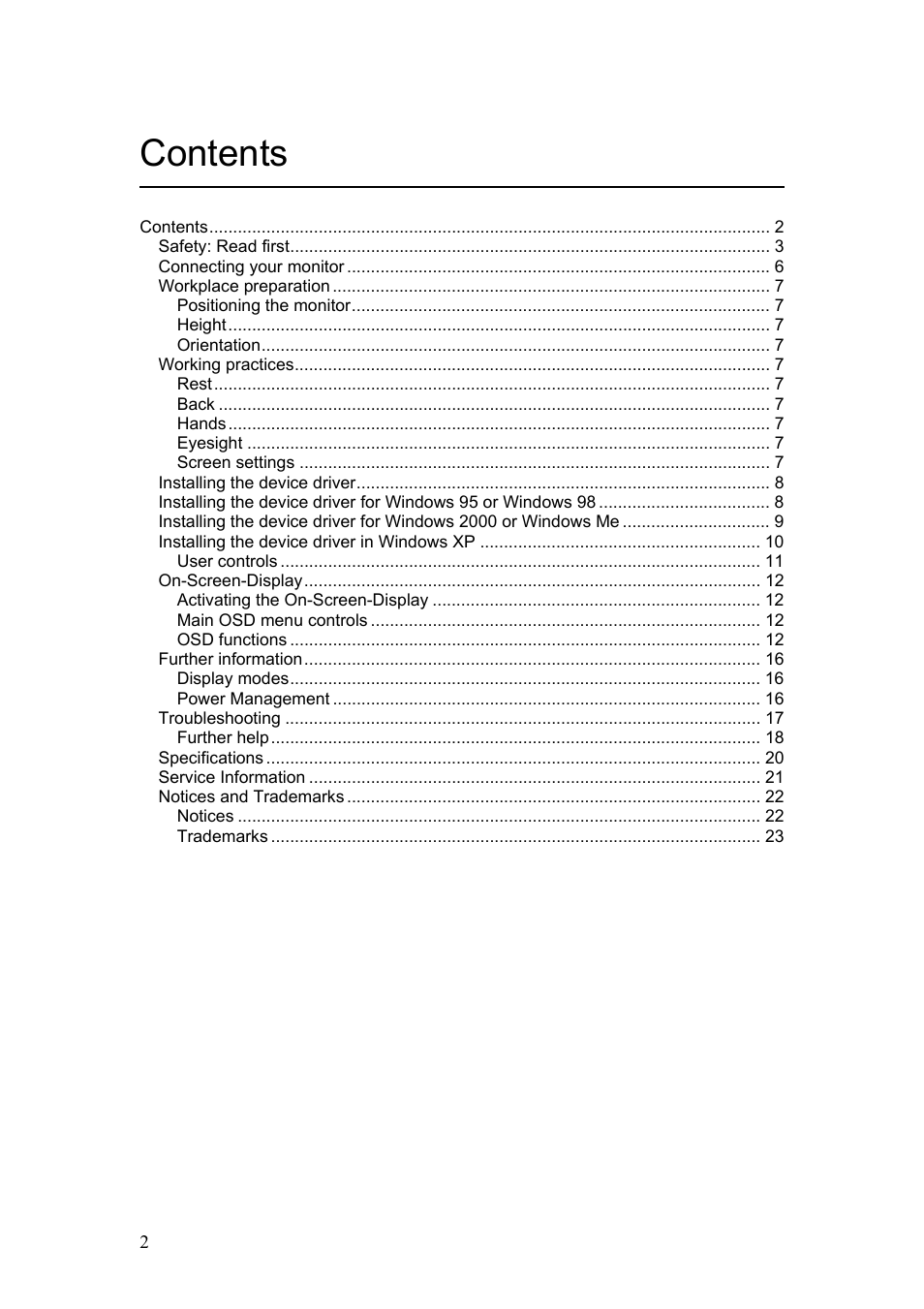 IBM C220p User Manual | Page 3 / 24