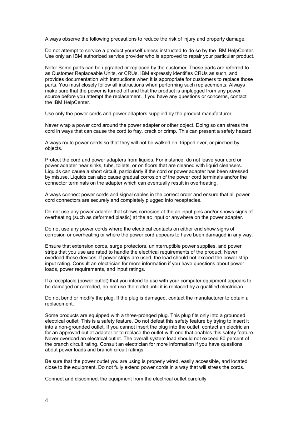IBM C220p User Manual | Page 5 / 24