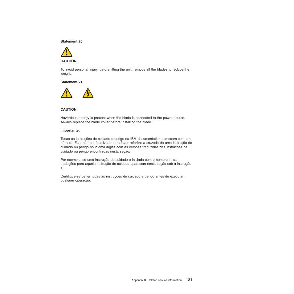 IBM BladeCenter T Type 8720 User Manual | Page 131 / 180