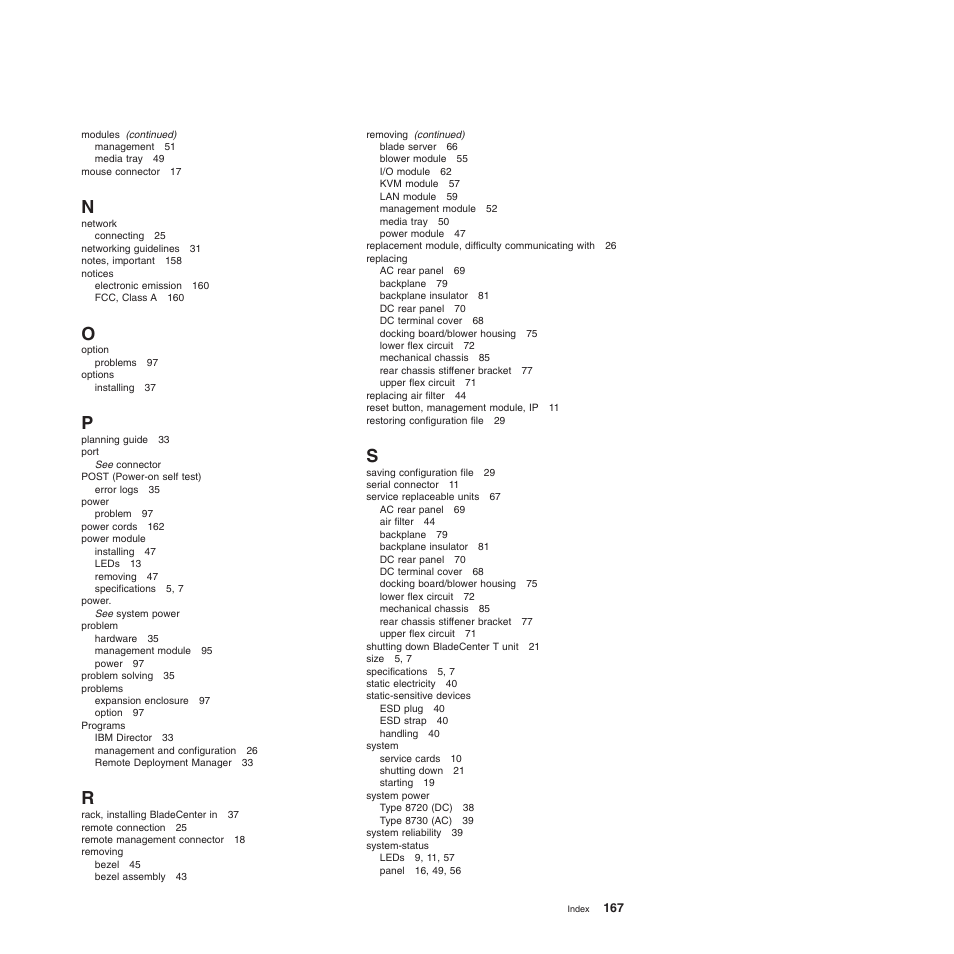 IBM BladeCenter T Type 8720 User Manual | Page 177 / 180