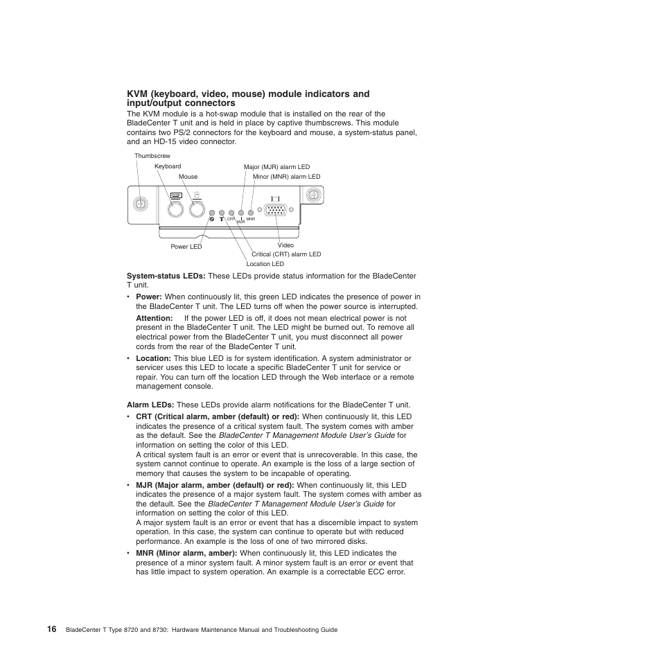 IBM BladeCenter T Type 8720 User Manual | Page 26 / 180