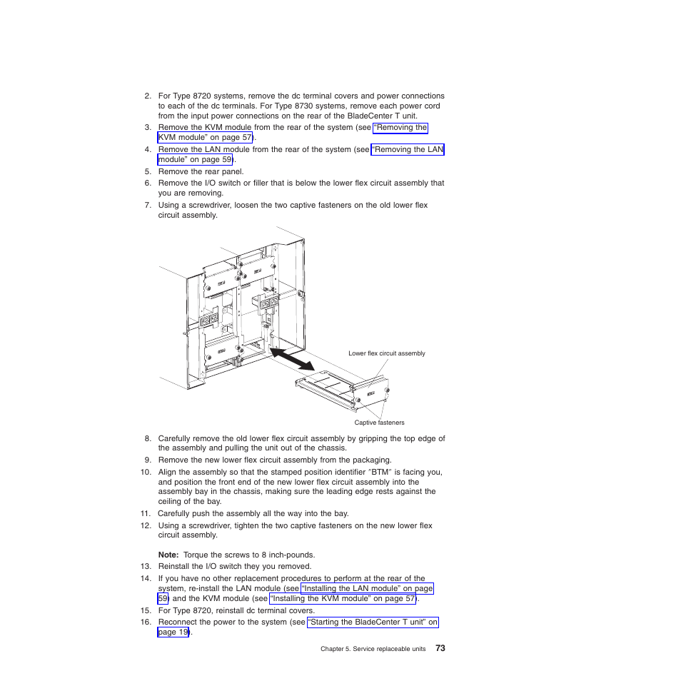 IBM BladeCenter T Type 8720 User Manual | Page 83 / 180
