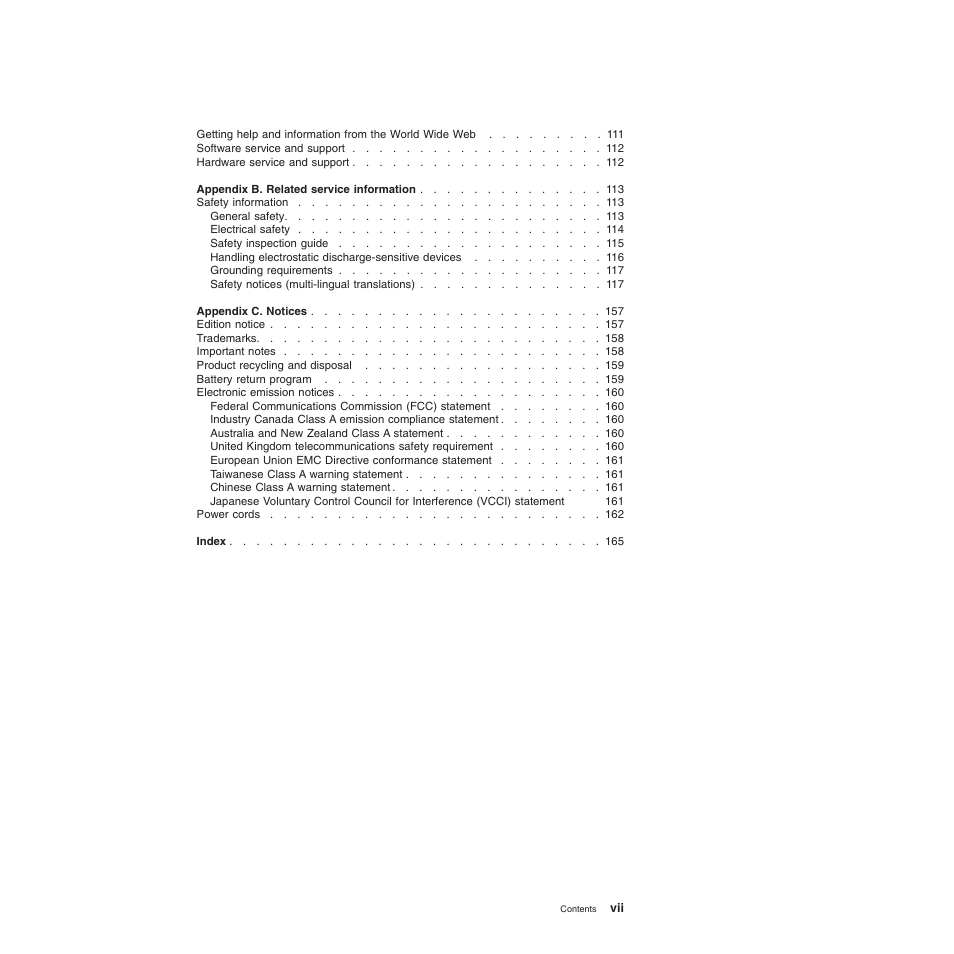 IBM BladeCenter T Type 8720 User Manual | Page 9 / 180