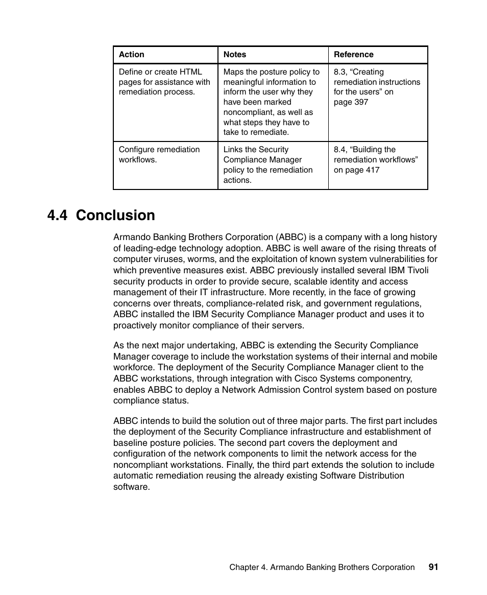 4 conclusion | IBM Tivoli and Cisco User Manual | Page 109 / 516