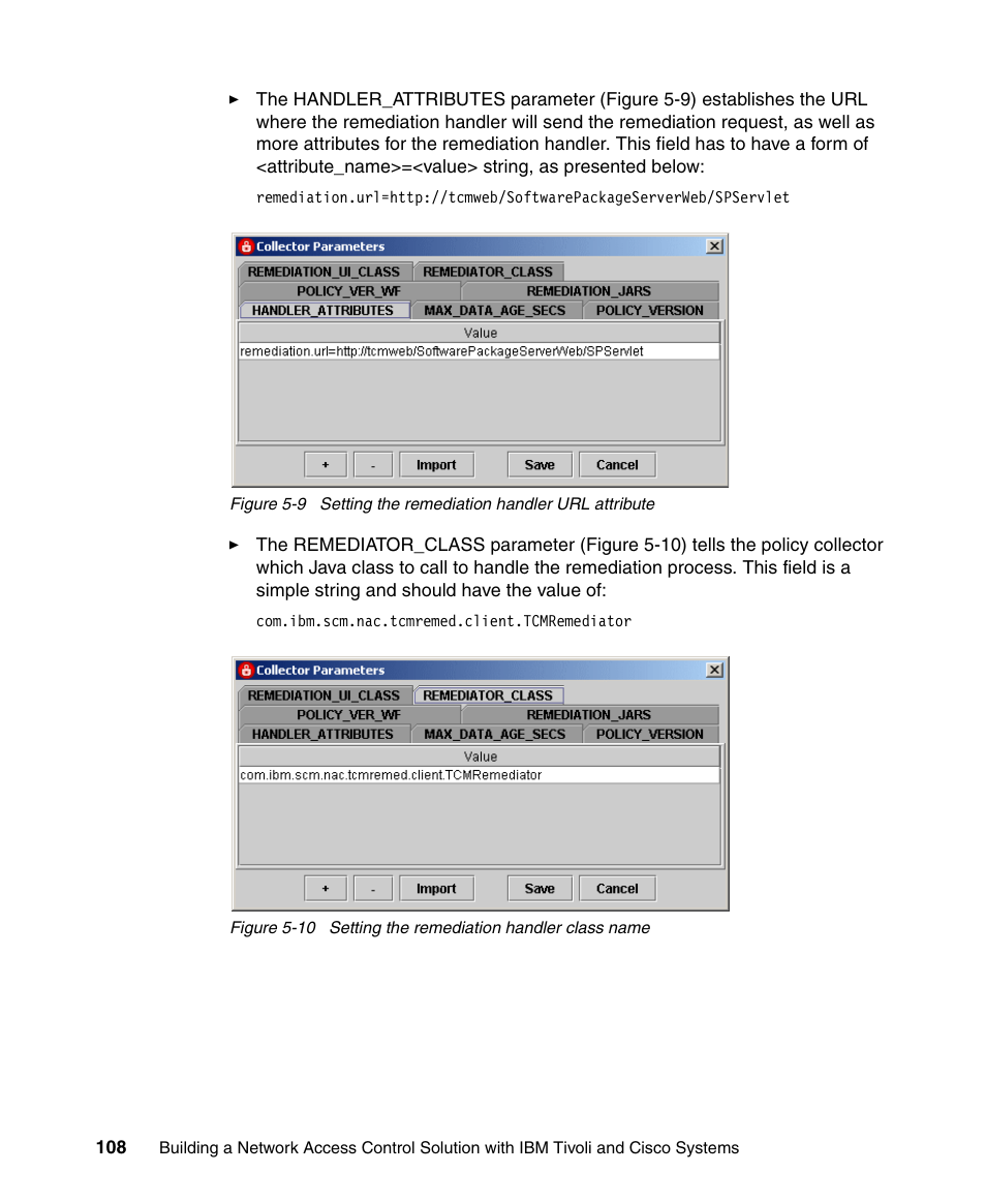 IBM Tivoli and Cisco User Manual | Page 126 / 516