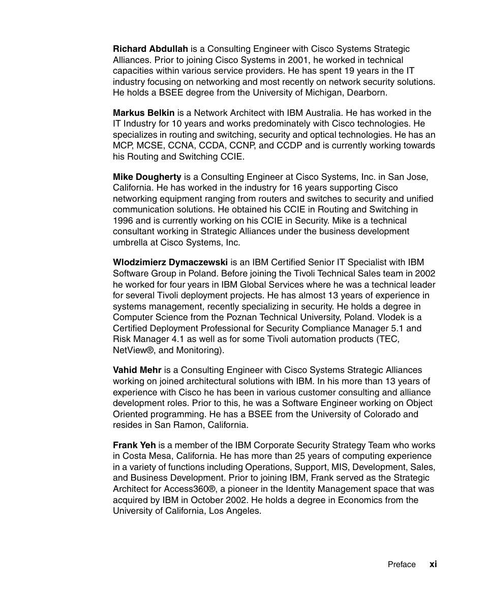 IBM Tivoli and Cisco User Manual | Page 13 / 516