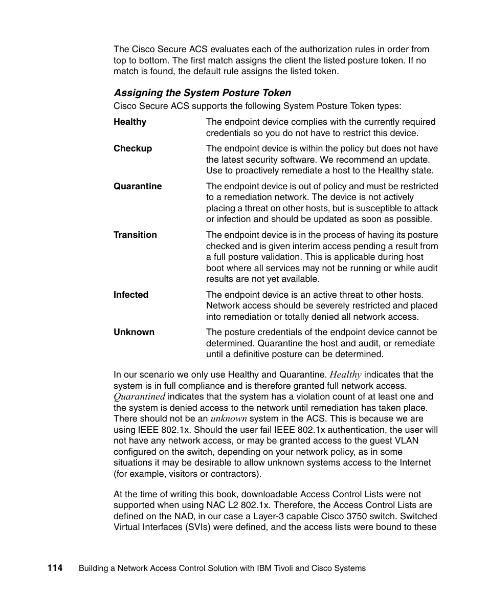 IBM Tivoli and Cisco User Manual | Page 132 / 516