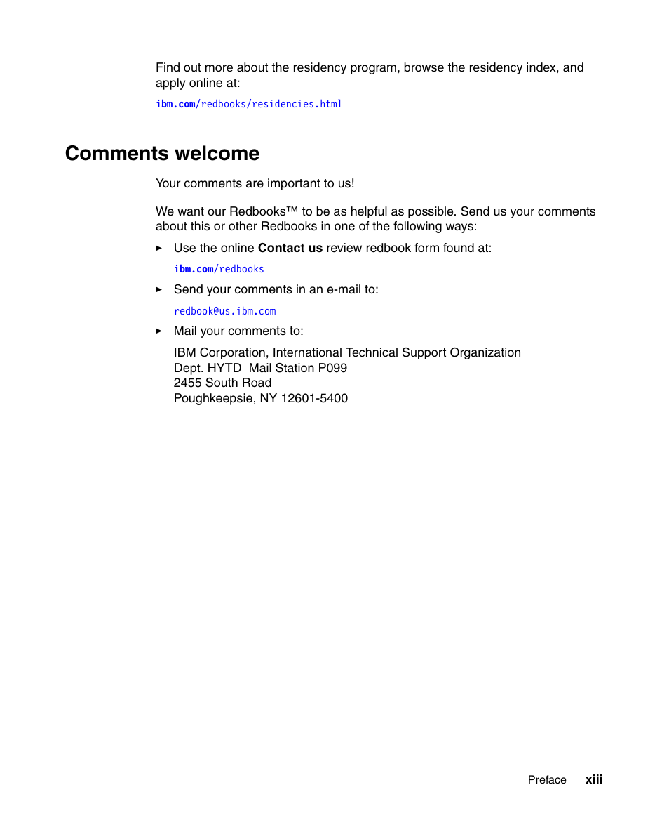 Comments welcome | IBM Tivoli and Cisco User Manual | Page 15 / 516