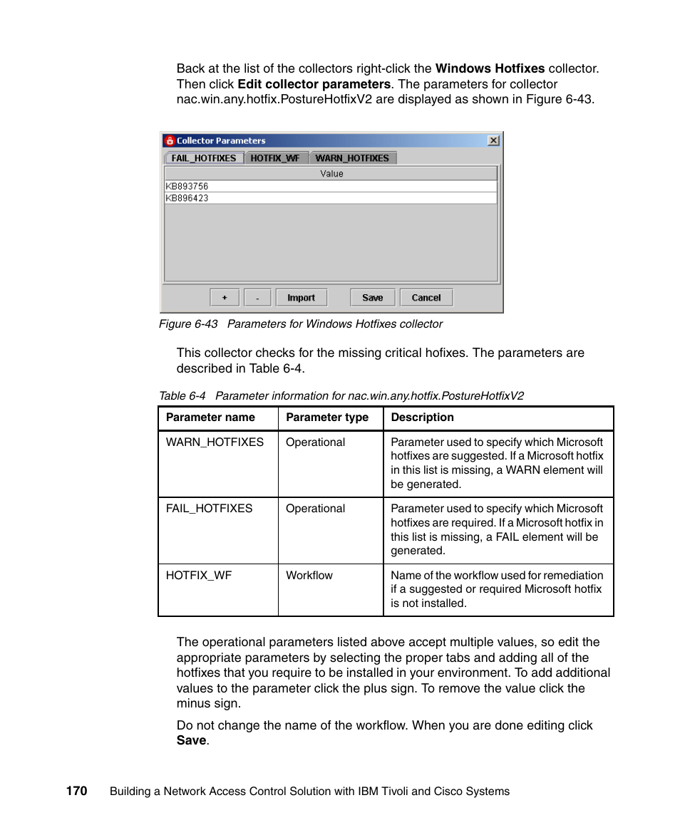 IBM Tivoli and Cisco User Manual | Page 188 / 516