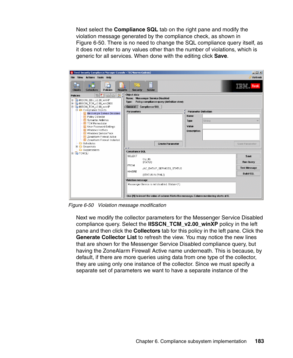 IBM Tivoli and Cisco User Manual | Page 201 / 516