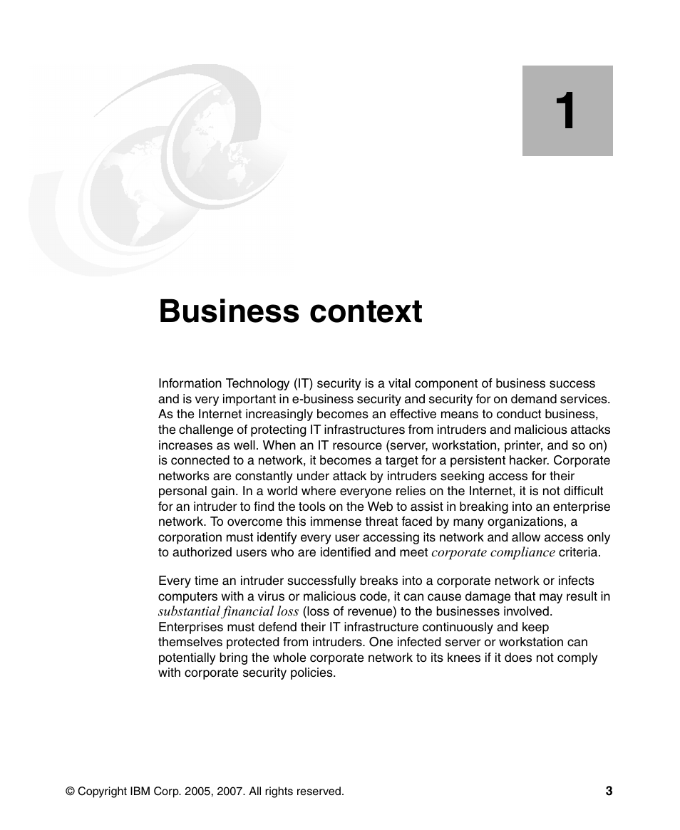 Chapter 1. business context, Business context | IBM Tivoli and Cisco User Manual | Page 21 / 516
