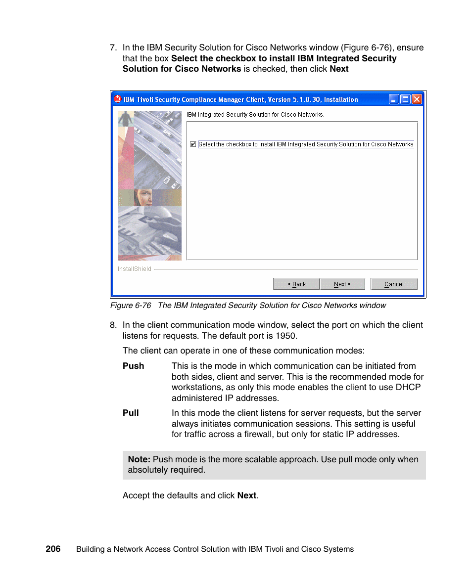 IBM Tivoli and Cisco User Manual | Page 224 / 516
