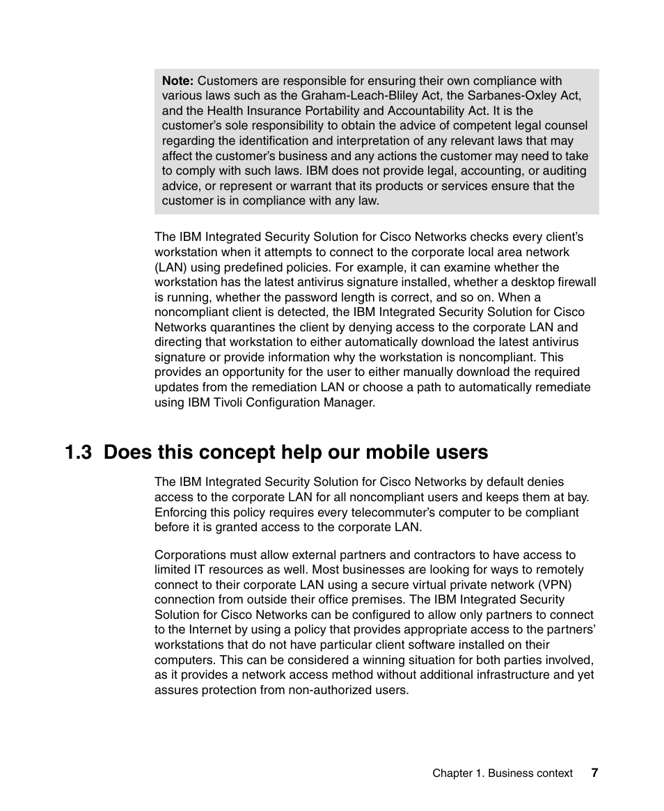 3 does this concept help our mobile users | IBM Tivoli and Cisco User Manual | Page 25 / 516