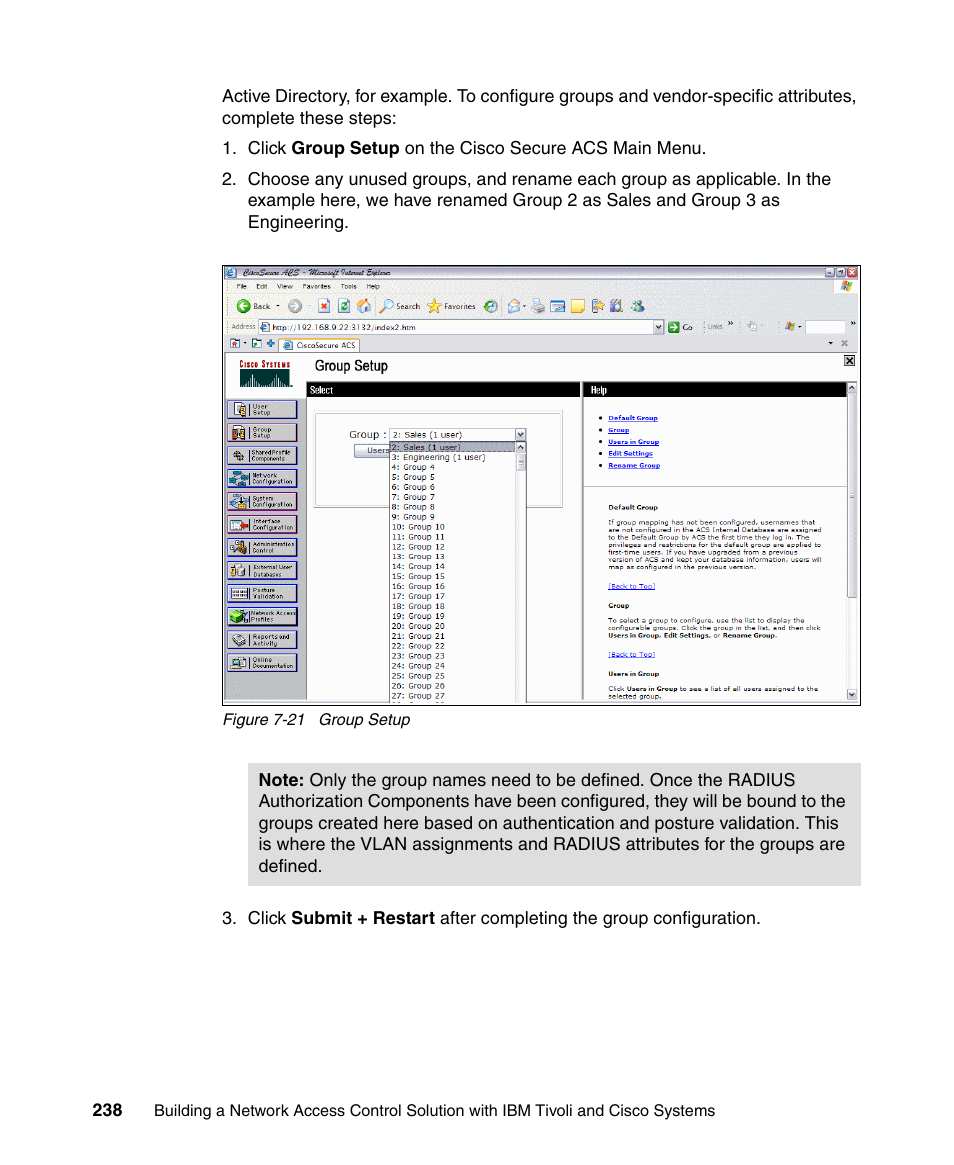 IBM Tivoli and Cisco User Manual | Page 256 / 516