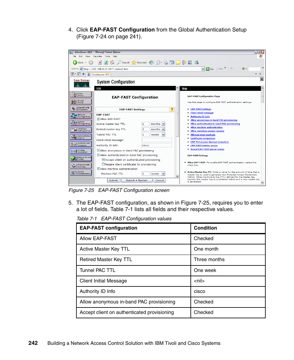 IBM Tivoli and Cisco User Manual | Page 260 / 516