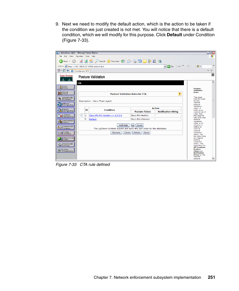 IBM Tivoli and Cisco User Manual | Page 269 / 516