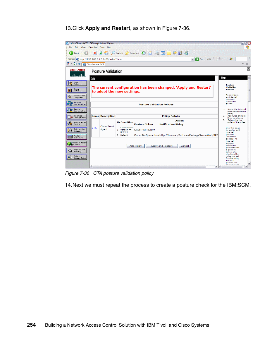 IBM Tivoli and Cisco User Manual | Page 272 / 516