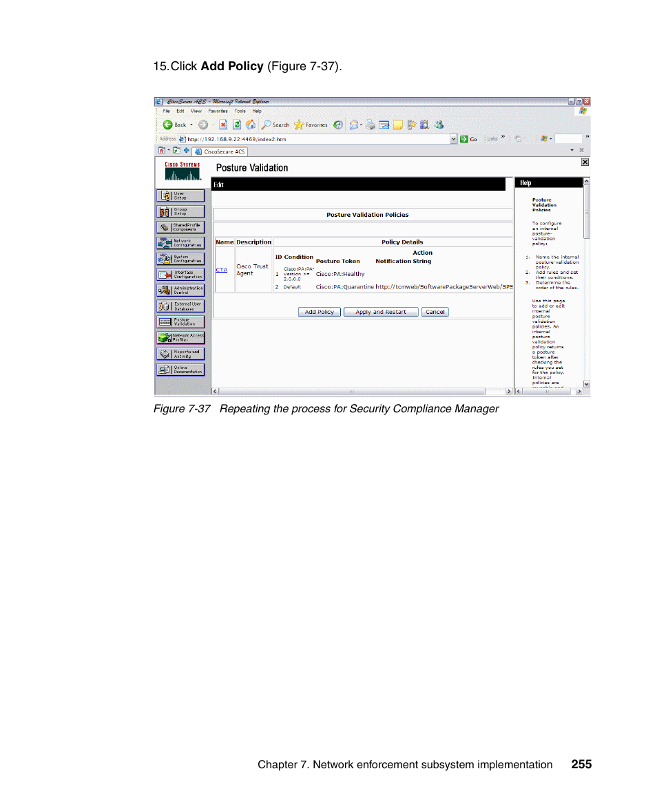 IBM Tivoli and Cisco User Manual | Page 273 / 516
