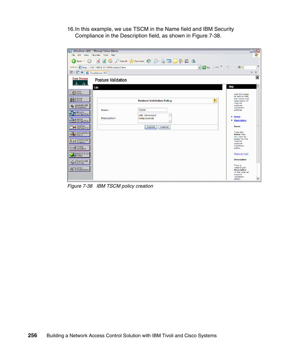 IBM Tivoli and Cisco User Manual | Page 274 / 516
