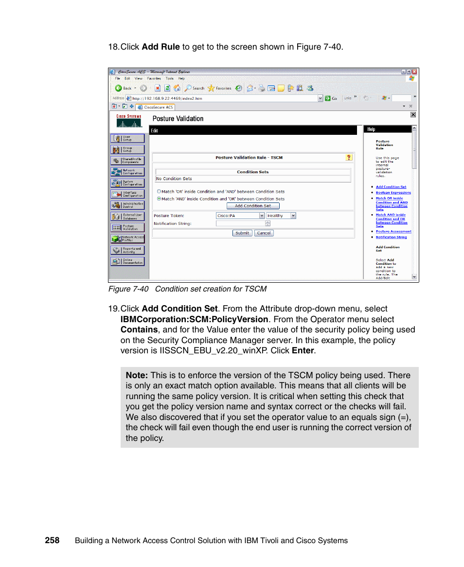 IBM Tivoli and Cisco User Manual | Page 276 / 516