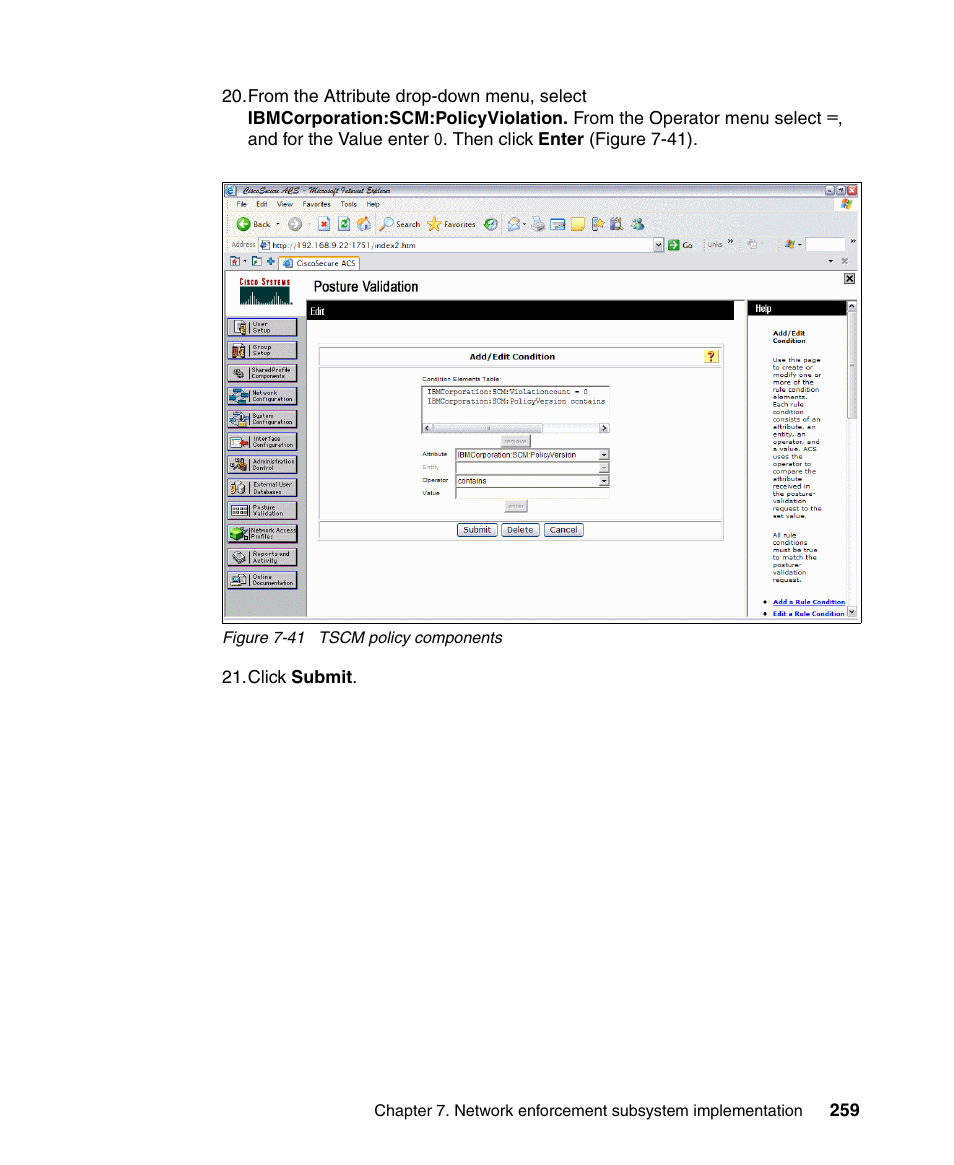 IBM Tivoli and Cisco User Manual | Page 277 / 516